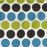 RLF Home Fanci Tailored 100% Cotton with Fully Lined 3" Rod Pocket Valnance for Windows 50" x 14" Multi