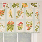 RLF Home Realistic Study Pleated  100% Cotton with Fully Lined 3" Rod Pocket Valnance for Windows 42" x 18"