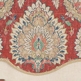 Wakeshire Glory All Season 3" Rod Pocket Valance 50" x 16" Garnet by RLF Home