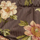 Blossom Style Suspender 3" Rod Pocket Valance 50" x 16" Brown by RLF Home