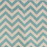 RLF Home Zig-Zag Tailored 100% Cotton with Fully Lined 3" Rod Pocket Valnance for Windows 50" x 14"