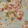 RLF Home Fleurette Tailored 100% Cotton with Fully Lined 3" Rod Pocket Valnance for Windows 50" x 14" Mist