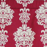 RLF Home Free Spin Tailored 100% Cotton with Fully Lined 3" Rod Pocket Valnance for Windows 50" x 14" Red