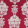 RLF Home Free Spin Tailored 100% Cotton with Fully Lined 3" Rod Pocket Valnance for Windows 50" x 14" Red