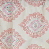 RLF Home Exquisite Tailored 100% Cotton with Fully Lined 3" Rod Pocket Valnance for Windows 50" x 14" Scarlet