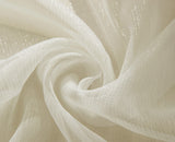 Ramallah Lonnie Grommet Curtain Panel - 54x90", Beige