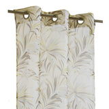 Commonwealth Outdoor Decor Antigua Sheer Grommet Curtain - Yellow