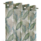 Commonwealth Outdoor Decor Bonaire Sheer Grommet Curtain - Taupe