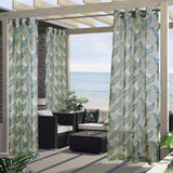 Commonwealth Outdoor Decor Bonaire Sheer Grommet Curtain - Taupe