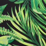 Outdoor Decor by Commonwealth Foliage Outdoor Pillow Cover 24" x 24" Black (Cover Only)