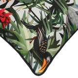 Outdoor Decor by Commonwealth Jungle Animals Print Lumbar Outdoor Pillow Cover 14" x 26" Multi (Cover Only)