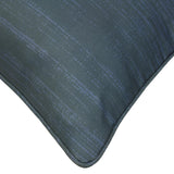 Outdoor Decor by Commonwealth Urban Chic Outdoor Solid Textured Pillow Cover 18" x 18" Navy (Cover Only)