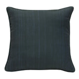 Outdoor Decor by Commonwealth Urban Chic Outdoor Solid Textured Pillow Cover 18" x 18" Navy (Cover Only)
