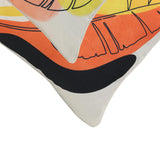Outdoor Decor by Commonwealth Banana Leaf Print Outdoor Pillow Cover 18" x 18" Multi (Cover Only)