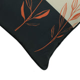 Outdoor Decor by Commonwealth Orange Stems Print Outdoor Pillow Cover 18" x 18" Multi (Cover Only)