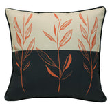 Outdoor Decor by Commonwealth Orange Stems Print Outdoor Pillow Cover 18" x 18" Multi (Cover Only)