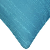 Outdoor Decor by Commonwealth Urban Chic Outdoor Solid Textured Pillow Cover 18" x 18" Aqua (Cover Only)