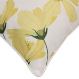 Outdoor Decor by Commonwealth Yellow Cosmos Print Outdoor Pillow Cover 18" x 18" Yellow (Cover Only)
