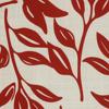 Outdoor Decor by Commonwealth Ruby Red Outdoor Printed Leaves Pillow Cover 18