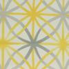 Outdoor Decor by Commonwealth Sunny Citrus Outdoor Geometric Flower Printed Pillow Cover 18" x 18" Multi (Cover Only)