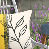 Outdoor Decor by Commonwealth Half Yellow Print Outdoor Pillow Cover 18" x 18" Multi (Cover Only)