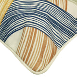 Outdoor Decor by Commonwealth Modern Lines Print Outdoor Pillow Cover 18" x 18" Multi (Cover Only)