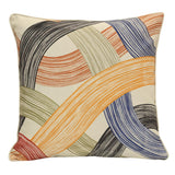 Outdoor Decor by Commonwealth Modern Lines Print Outdoor Pillow Cover 18" x 18" Multi (Cover Only)