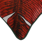 Outdoor Decor by Commonwealth Feather Palm Leaves Print Outdoor Pillow Cover 18" x 18" Multi (Cover Only)