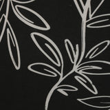 Outdoor Decor by Commonwealth Printed Outdoor Pillow Cover 18" x 18" Black and White (Cover Only)