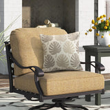 Outdoor Decor by Commonwealth Palm Print Outdoor Pillow Cover 18" x 18" Multi (Cover Only)