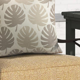 Outdoor Decor by Commonwealth Palm Print Outdoor Pillow Cover 18" x 18" Multi (Cover Only)