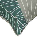 Outdoor Decor by Commonwealth Leaf Print Large Outdoor Pillow Cover 24" x 24" Sage (Cover Only)