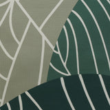 Outdoor Decor by Commonwealth Leaf Print Large Outdoor Pillow Cover 24" x 24" Sage (Cover Only)