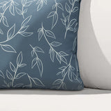 Outdoor Decor by Commonwealth Printed Outdoor Pillow Cover 18" x 18" Blue (Cover Only)