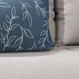 Outdoor Decor by Commonwealth Printed Lumbar Outdoor Pillow Cover 14" x 26" Blue (Cover Only)