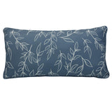 Outdoor Decor by Commonwealth Printed Lumbar Outdoor Pillow Cover 14" x 26" Blue (Cover Only)