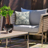 Outdoor Decor by Commonwealth Printed Outdoor Pillow Cover 18" x 18" Blue (Cover Only)