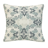Outdoor Decor by Commonwealth Printed Outdoor Pillow Cover 18" x 18" Blue (Cover Only)