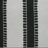 Outdoor Decor by Commonwealth Printed Stripe Outdoor Pillow Cover 18" x 18" Black (Cover Only)