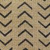 Outdoor Decor by Commonwealth Embroidered Raffia Outdoor Pillow Cover 18" x 18" Black (Cover Only)
