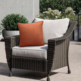 Outdoor Decor by Commonwealth Solid Outdoor Pillow Cover 18" x 18" Terracotta (Cover Only)