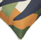 Outdoor Decor by Commonwealth Modern Leaf Print Outdoor Pillow Cover 18" x 18" Multi (Cover Only)