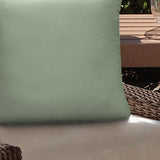 Outdoor Decor by Commonwealth Solid Outdoor Pillow Cover 18" x 18" Sage (Cover Only)