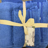 Cozy Home 100% Cotton 6 Piece Towel Set Royal Blue