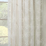 Commonwealth Habitat Mona Lisa Jacquard Lace Tailored Sheer Panel - Shell