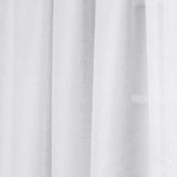 Habitat Cote d'Azure Sheer Rod Pocket Windows or Outdoor Living Space Traditional Style Insulated Curtain Panel 56" x 95" White