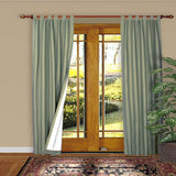 Commonwealth Weathermate tab Insulated Window Curtain, Green