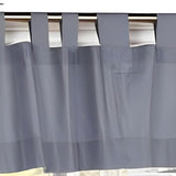 Commonwealth Thermalogic Weather Insulated Cotton Fabric Tab Valance - 40x15"