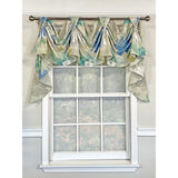 RLF Home Linen Floral Victory Swag Natural 54"W X 26"L For windows up to 48"W