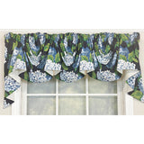 Hydrangea Empire High-Quality Window Valance up to 48in or 60in by RLF Home